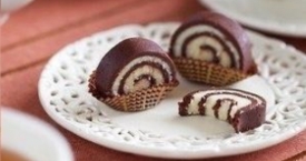 Kokosiniai-šokoladiniai sausainiai be kepimo