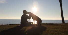 Šeimininkas jau metus keliauja su vėžiu sergančiu šunimi: kiekviena jų diena – tai šventė! (foto)