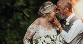 60 metų kartu nugyvenusi pora surengė savo pirmąją fotosesiją (foto)