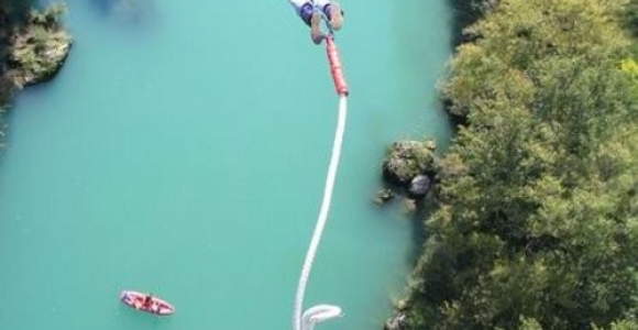 Bungee Jumping`as su vežimėliu