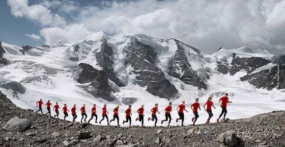 Rizikinga fotosesija Alpėse (foto)