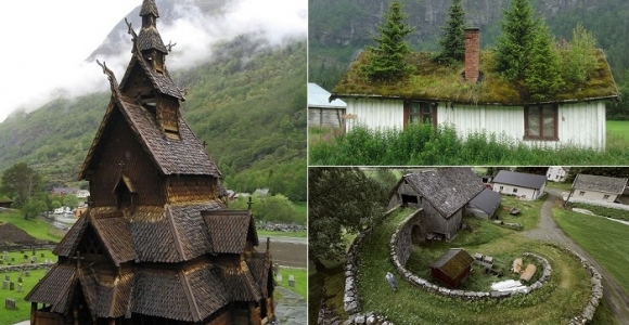 Natūralus Norvegijos architektūros grožis (foto)