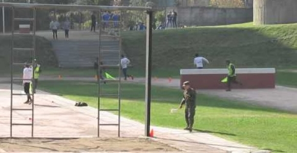 Žaibiškas kliūčių ruožo šturmas Čilėje (video)