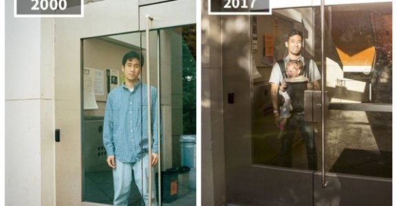 Kaip laikas keičia žmones: 17 metų skirtumas (foto)