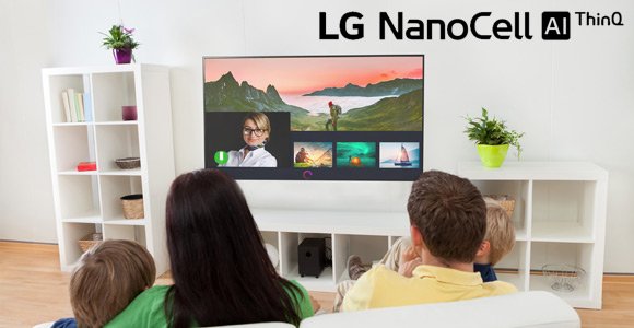 LG „NanoCell“ televizorius - geriausias UHD televizorius, skirtas dirbti arba mokytis namuose