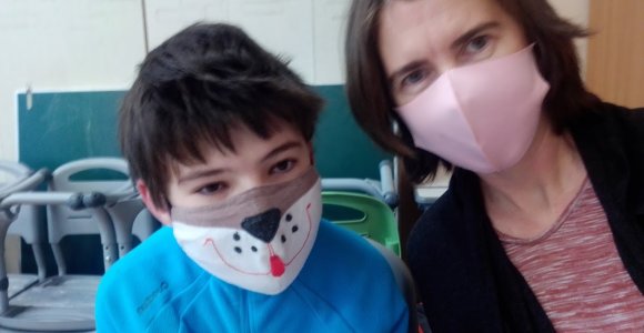 Karo siaubas autizmu sergantį ukrainietį privertė pamiršti viską, ką mokėjo