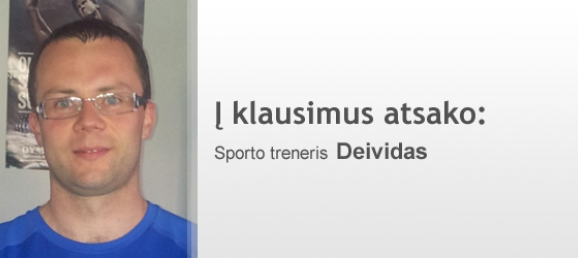 Sporto treneris Deividas Grinskis