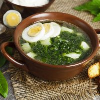 Žalioji dilgėlių ir rūgštynių sriuba