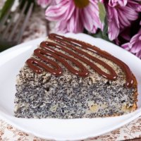 Aguonų pyragas (be miltų)