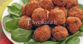 Baklažanų kamuoliukai