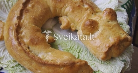Pyragas su kopūstais „Krokodiliukas“