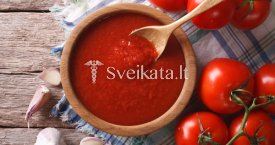 Naminis pomidorų padažas (kečupas)