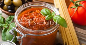 Sveikesnis naminis pomidorų padažas (galima šaldyti ir konservuoti!)