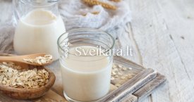 Vanilinis avižų pienas