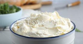 Švelnus tepamas sūrelis iš kefyro