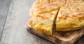 Ispaniška tortilija (omletas su bulvėmis)