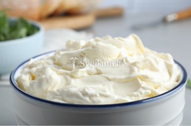 Švelnus tepamas sūrelis iš kefyro