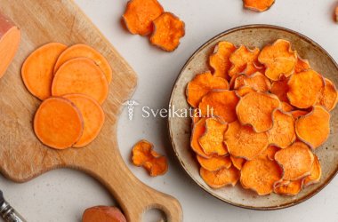 Traškučiai iš saldžiųjų bulvių