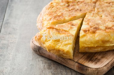 Ispaniška tortilija (omletas su bulvėmis)